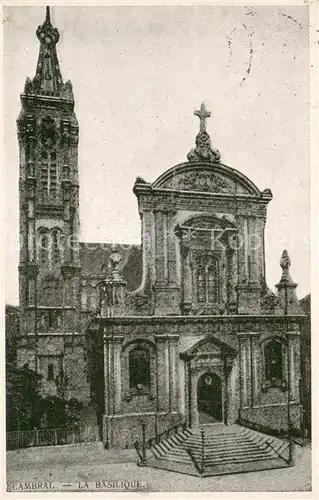 AK / Ansichtskarte Cambrai_59 Basilique Feldpost 