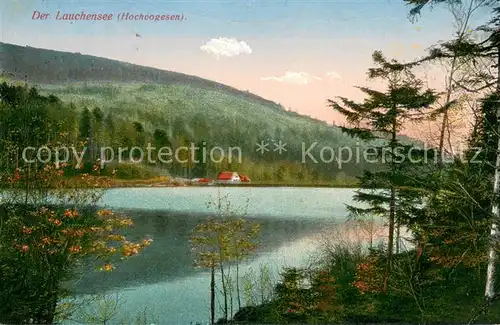 AK / Ansichtskarte Lauchensee_Alsace Partie am See Hochvogesen 