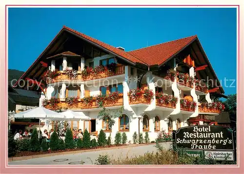 AK / Ansichtskarte Glottertal Hotel Restaurant Schwarzenbergs Traube Glottertal