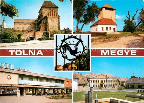 AK / Ansichtskarte Tolna_megye Simontornya Tamasi Dunafoeldvar Paks 