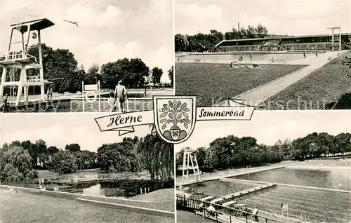 AK / Ansichtskarte Herne_Westfalen Sommerbad Herne_Westfalen