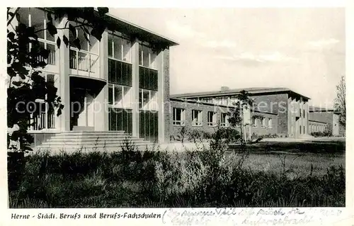 AK / Ansichtskarte Herne_Westfalen Staedt Berufs und Berufs Fachschulen Herne_Westfalen