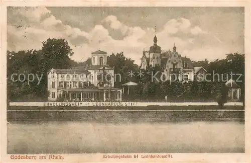 AK / Ansichtskarte Godesberg_Bad Erholungsheim St Leonhardusstift Godesberg_Bad