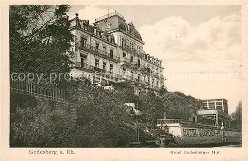 AK / Ansichtskarte Godesberg_Bad Hotel Godesberger Hof Godesberg_Bad