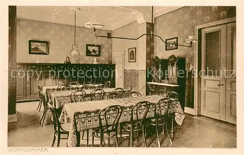 AK / Ansichtskarte Bad_Godesberg Pensionat und Lyzeum St Antonius Wohnzimmer Bad_Godesberg