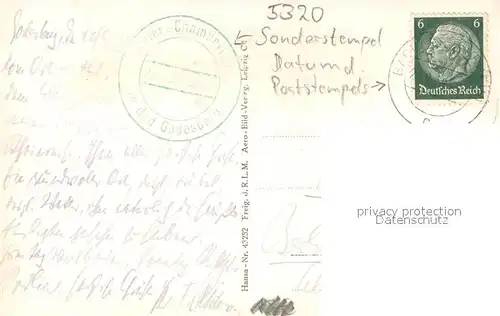 AK / Ansichtskarte Bad_Godesberg Fliegeraufnahme mit Siebengebirge Bad_Godesberg