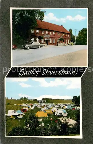 AK / Ansichtskarte Olfen_Westfalen Gasthof Steverstrand Campingplatz Olfen_Westfalen