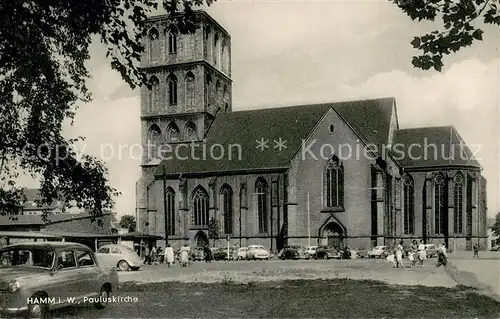 AK / Ansichtskarte Hamm_Westfalen Pauluskirche Hamm_Westfalen