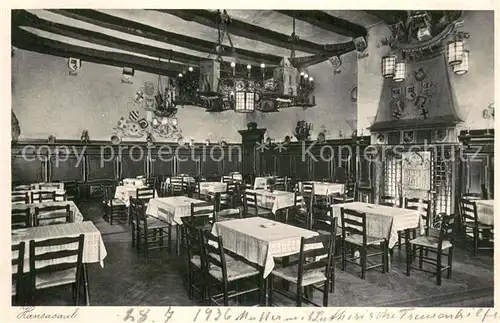 AK / Ansichtskarte Soest_DE_NRW Gaststaette Topp Hansasaal  