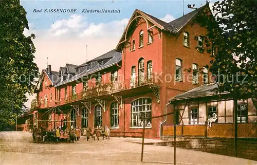 AK / Ansichtskarte Bad_Sassendorf Kinderheilanstalt Maedchenheim Bad_Sassendorf