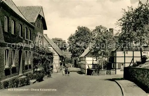 AK / Ansichtskarte Bad_Sassendorf Obere Kaiserstrasse Bad_Sassendorf