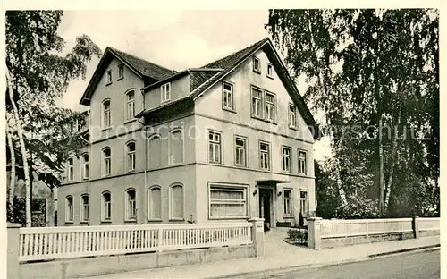 AK / Ansichtskarte Bad_Oeynhausen Kurheim Mueller Aussenansicht Bad_Oeynhausen