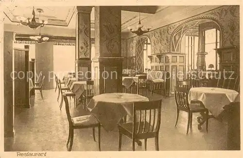 AK / Ansichtskarte Bad_Oeynhausen Hotel Restaurant Viktoria Innen Bad_Oeynhausen