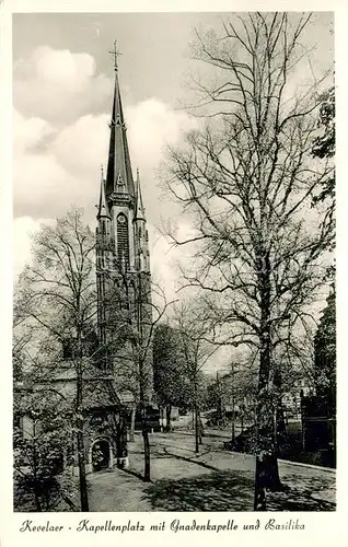 AK / Ansichtskarte Kevelaer Kapellenplatz mit Gnadenkapelle und Basilika Kevelaer