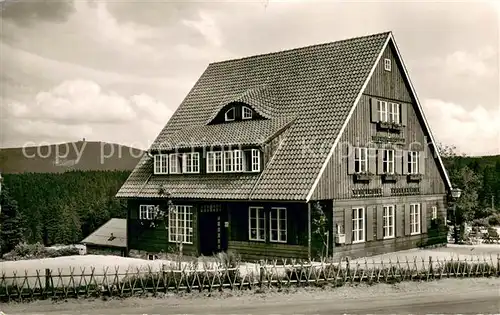 AK / Ansichtskarte Goslar Torfhaus Hotel Brockeblick Goslar