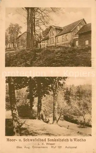 AK / Ansichtskarte Senkelteich_Bad Moor  und Schwefelbad Senkelteich_Bad