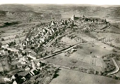 AK / Ansichtskarte Vezelay Vue generale aerienne Vezelay