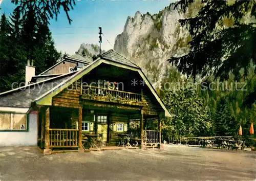 AK / Ansichtskarte Tragoess Seerestaurant am Gruenen See Tragoess