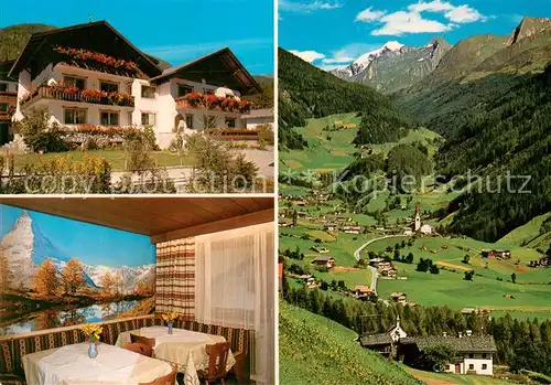 AK / Ansichtskarte St_Jakob_Ahrntal Gaestehaus Pension Haus Hofer Panorama Ahrntal Alpen St_Jakob_Ahrntal