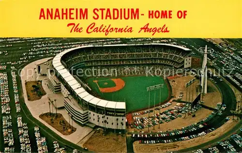 AK / Ansichtskarte Anaheim Stadium Home of The California Angels 