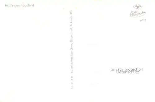 AK / Ansichtskarte Haltingen Panorama mit Kirche Haltingen