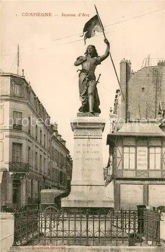 AK / Ansichtskarte Compiegne_60 Jeanne d Arc 