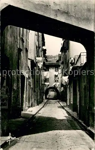 AK / Ansichtskarte Ollioules Vieille Rue Ollioules