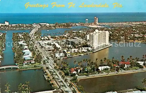 AK / Ansichtskarte Fort_Lauderdale Air View 