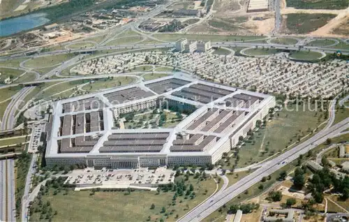 AK / Ansichtskarte Washington_DC The Pentagon Air view 