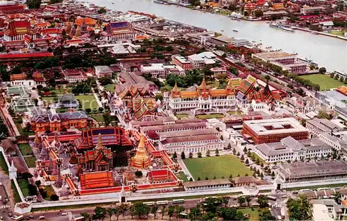 AK / Ansichtskarte Bangkok Views of the Greater Bangkok capital of Thailand Air view Bangkok