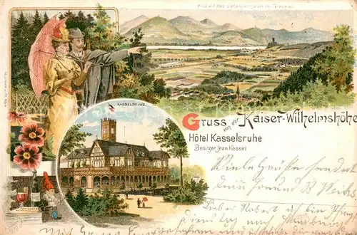 AK / Ansichtskarte Kessenich_Bonn Hotel Kesselsruhe Kaiser Wilhelmshoehe  Kessenich Bonn