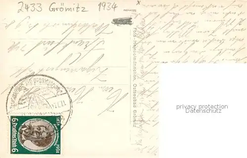 AK / Ansichtskarte Groemitz_Ostseebad Attacke der Wasserratten Groemitz_Ostseebad