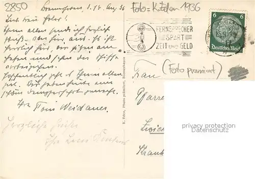 AK / Ansichtskarte Bremerhaven Totalansicht  Bremerhaven