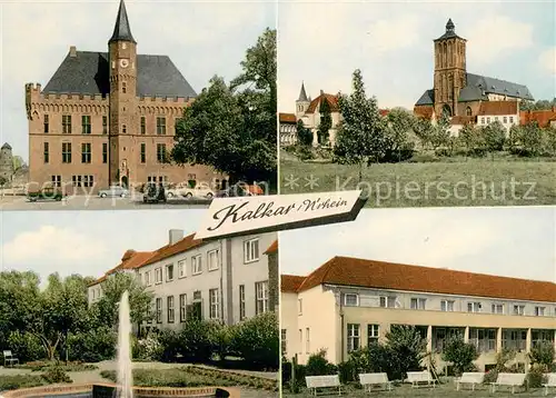 AK / Ansichtskarte Kalkar_Niederrhein Teilansichten Kalkar Niederrhein