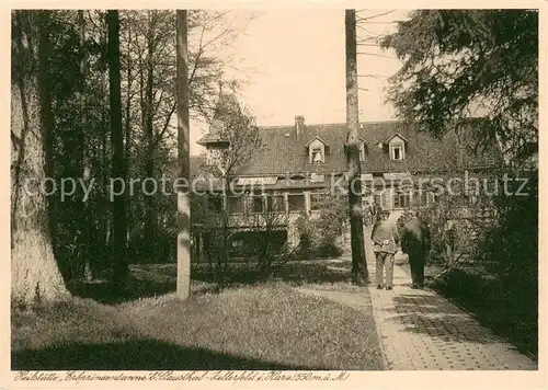 AK / Ansichtskarte Clausthal Zellerfeld Heilstaette Erbprinzentanne Clausthal Zellerfeld