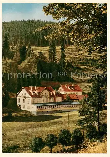 AK / Ansichtskarte Wildemann Hotel Waldgarten Wildemann