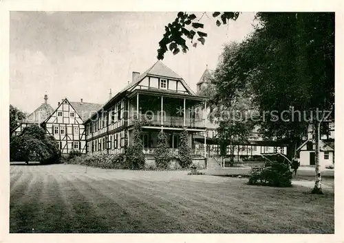 AK / Ansichtskarte Frankershausen HAusansicht Fachwerkhaus Frankershausen