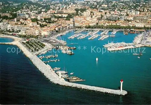 AK / Ansichtskarte Cannes_06 Le port Cote d Azur vue aerienne 