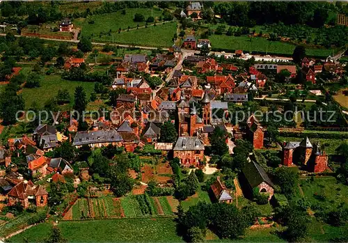 AK / Ansichtskarte Collonges la Rouge Vue aerienne Collonges la Rouge
