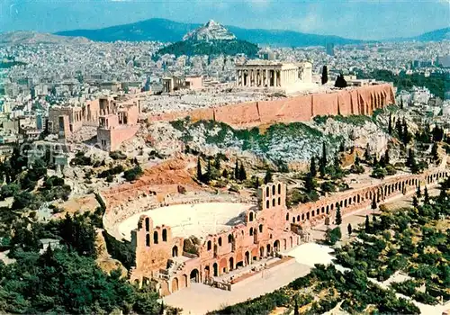 AK / Ansichtskarte Athen_Griechenland Odeon des Hercodes Atticus Amphitheater Athen_Griechenland