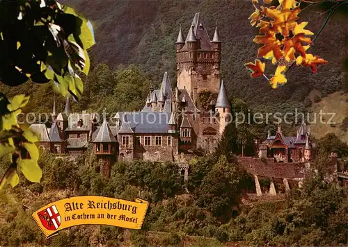 AK / Ansichtskarte Cochem_Mosel Alte Reichsburg Cochem Mosel