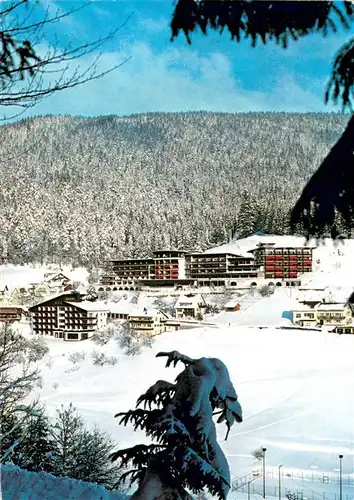 AK / Ansichtskarte Tonbach Kurhotel Traube Tonbach Winterlandschaft Schwarzwald Tonbach