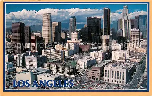 AK / Ansichtskarte Los_Angeles_California The skyline of downtown Los Angeles 