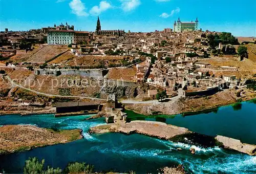 AK / Ansichtskarte Toledo_Castilla La_Mancha Fliegeraufnahme Toledo_Castilla La_Mancha