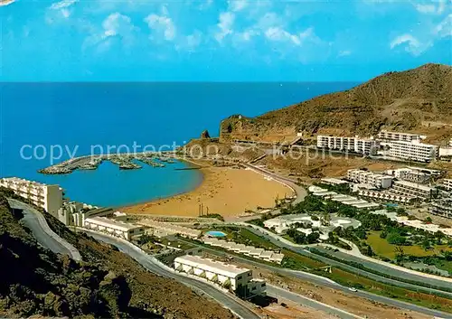 AK / Ansichtskarte Las_Palmas_Gran_Canaria Puerto Rico Fliegeraufnahme Las_Palmas_Gran_Canaria
