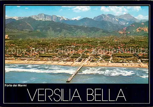 AK / Ansichtskarte Forte_dei_Marmi Versilia Bella Fliegeraufnahme Forte_dei_Marmi