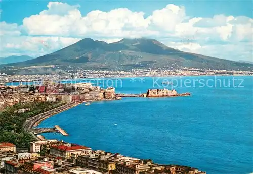 AK / Ansichtskarte Napoli_Neapel Arco del Golfo Fliegeraufnahme Napoli Neapel