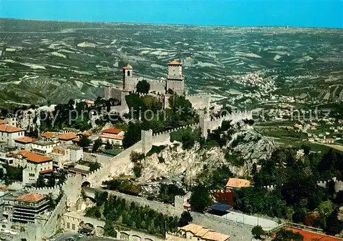 AK / Ansichtskarte San_Marino_Repubblica Veduta aerea della Prima Torre San_Marino_Repubblica