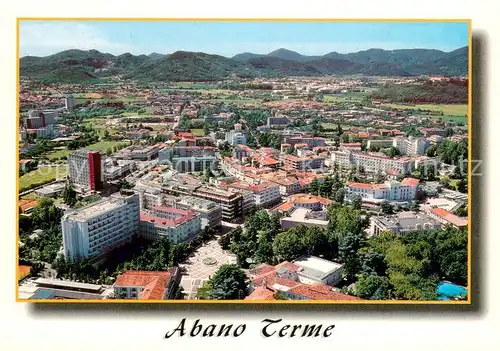 AK / Ansichtskarte Abano_Terme Veduta aerea Zona pedonale verso i Colli Euganei Abano Terme