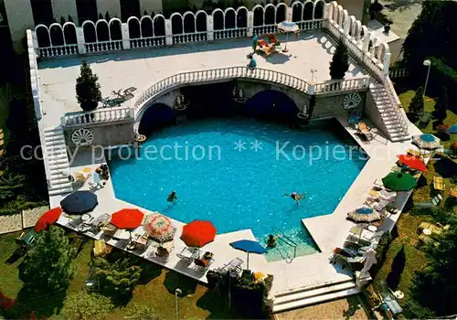 AK / Ansichtskarte Montegrotto_Terme Hotel Olimpya Terme Fliegeraufnahme Montegrotto Terme